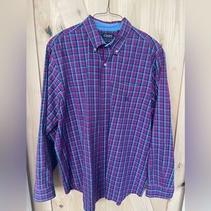Men’s Long-Sleeve, Button-Down Size 2XLT Shirt